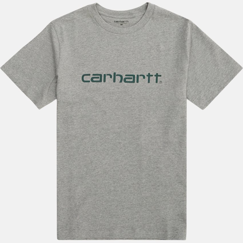 Carhartt WIP T-shirts S/S SCRIPT T-SHIRT I031047 GREY HTR